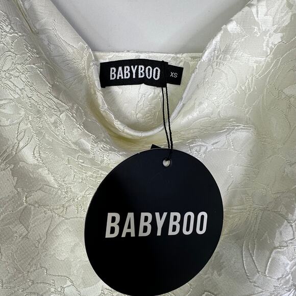 NEW Babyboo Whitney Maxi Dress Ivory Size XS Bridal Wedding Dress - Picture 4 of 10